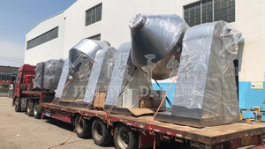Rotating Double-Cone Vacuum Dryer