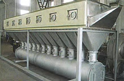 Horizontal Fluidized Bed Dryer