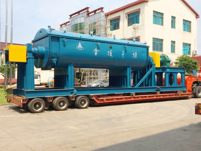 waste water sludge paddle dryer