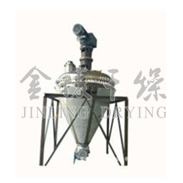 Vertical screw vacuum conical dryer