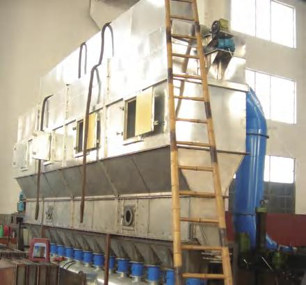 Horizontal Fluidized Bed Dryer